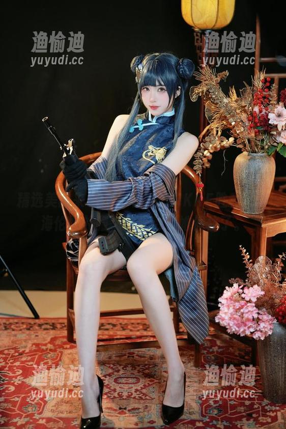 宫本桜 精选美图来袭,宫本桜的NIKKE胜利女神海伦娜礼服,时光都为她停住了。