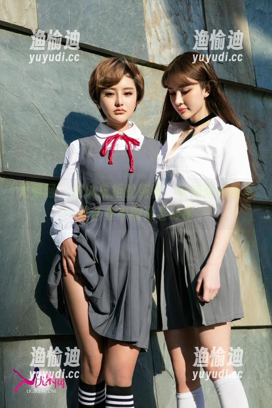 尤果网-安沛蕾 尤果网 - 难以抗拒的纯真,安沛蕾校服写真合集中的青春故事