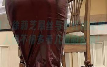 微密圈 – 徐莉芝黑丝与枣红裙的组合，让人恨不得多看几眼的合集！