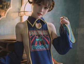 踏入星黛鹿鹿i的粉色梦境，写真照片如涂鸦般漫游