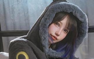 魅魔来了！狐洛洛子深蓝写真合集分享，不看后悔