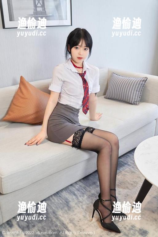 秀人网 - 黑色梦境中的白茹雪Abby：全套原图，让心随之流动