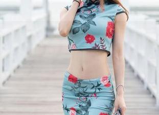 魅妍社 – 陆金佳Jessica的夏日全套：原图仿佛被太阳亲吻过，温度太高心情却极好！