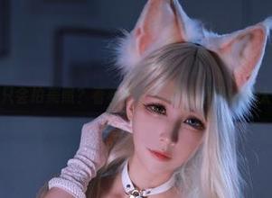 谁说黑白御猫只会拍美照？看看这个私拍资源里的魔太郎圣诞兔子！